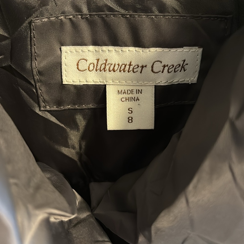 Coldwater Creek puffer vest. - Picture 3 of 8